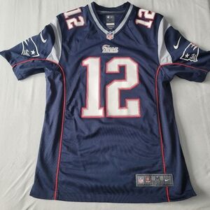 New England Patriots Tom Brady #12 NFL Jersey